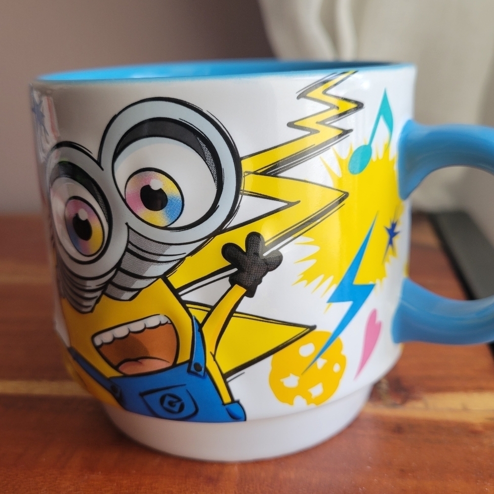 Universal Minion Mug with Blue Handle